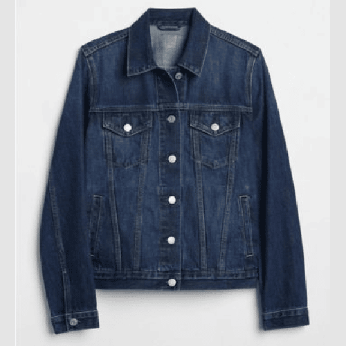 Classic Jean Jacket - dark color