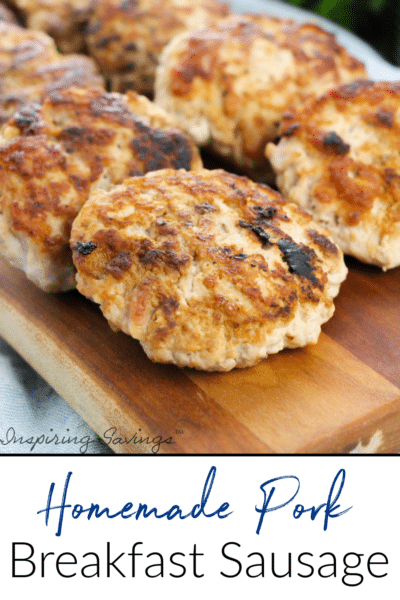 Homemade Pork Breakfast Sausage