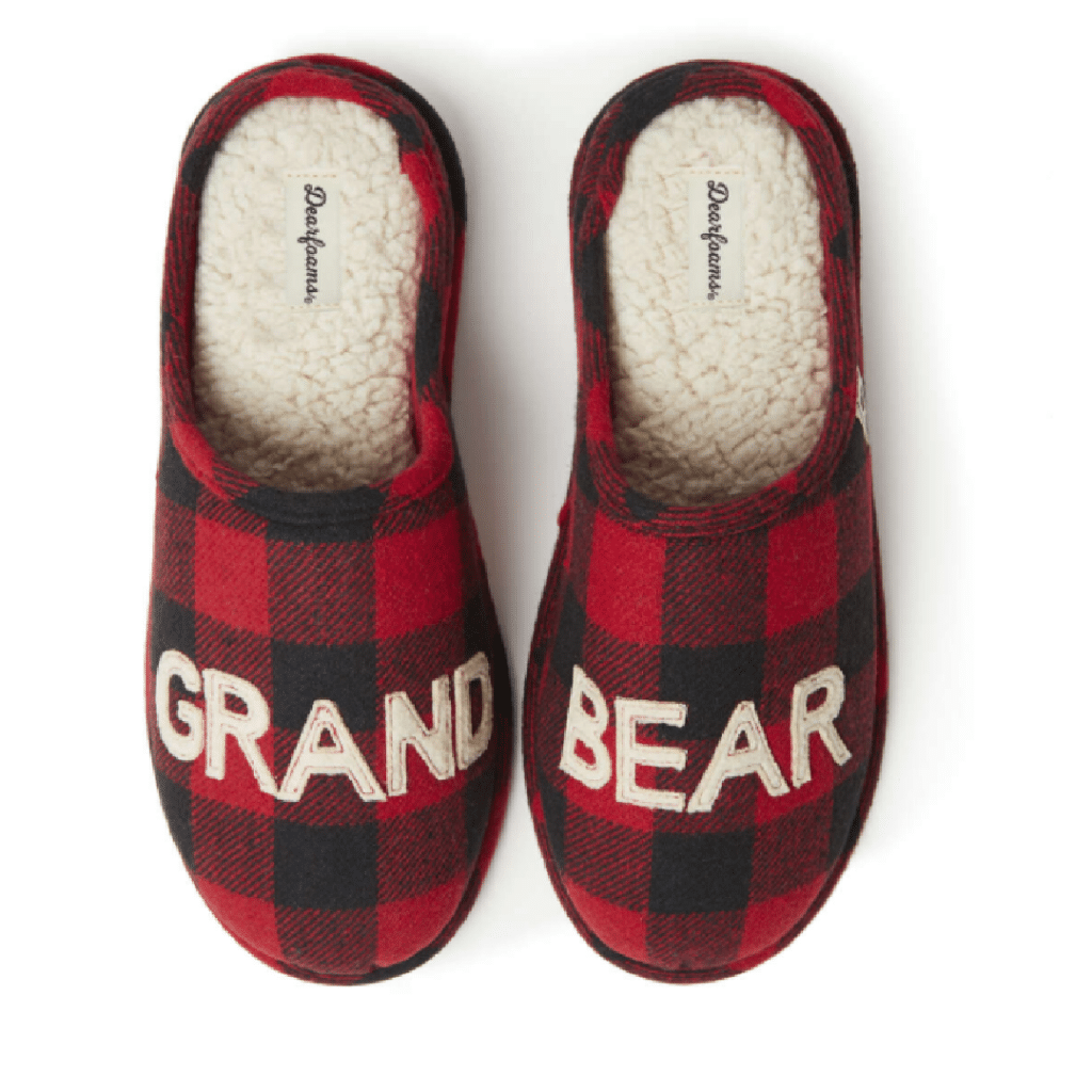 Grand Bear Buffalo Check Clog Slipper