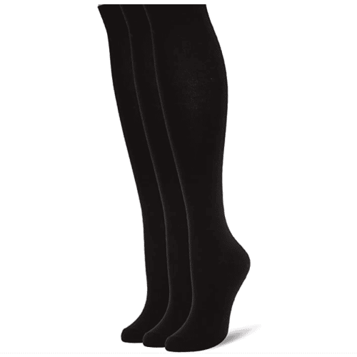 cozy socks long black socks