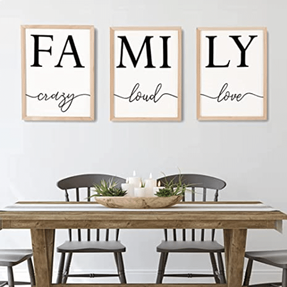 Farmhouse style picture - family