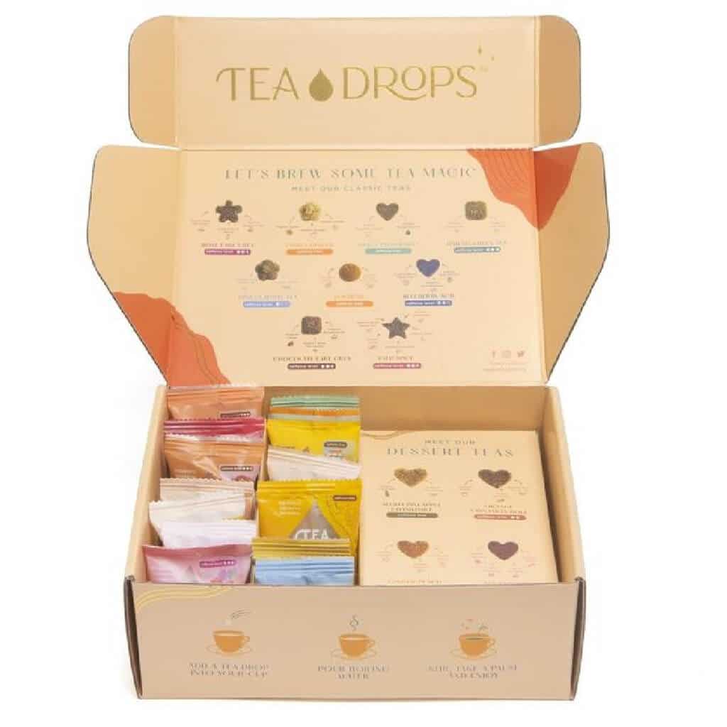 Tea Drops Gift sampler tea set