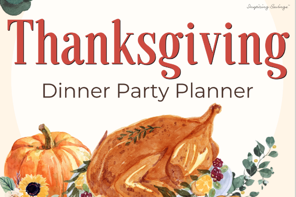 Thanksgiving Dinner Party Planner - Free Downloadable planner