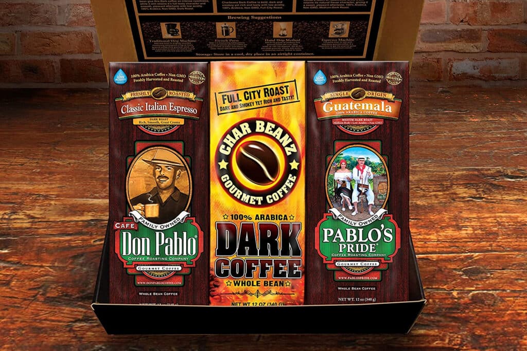 Don Pablo Coffee Sampler box set coffee lovers gift ideas