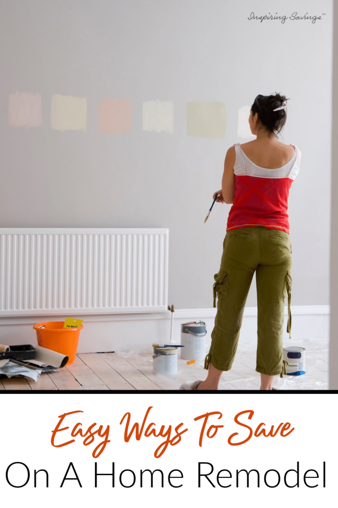 Easy Ways to save on a home remodel