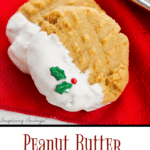 Peanut Butter Christmas Cookies