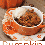 pumpkin bread pudding