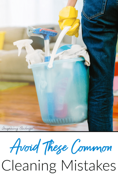 Common Cleaning Mistakes