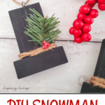 DIY Snowman Hat Ornaments