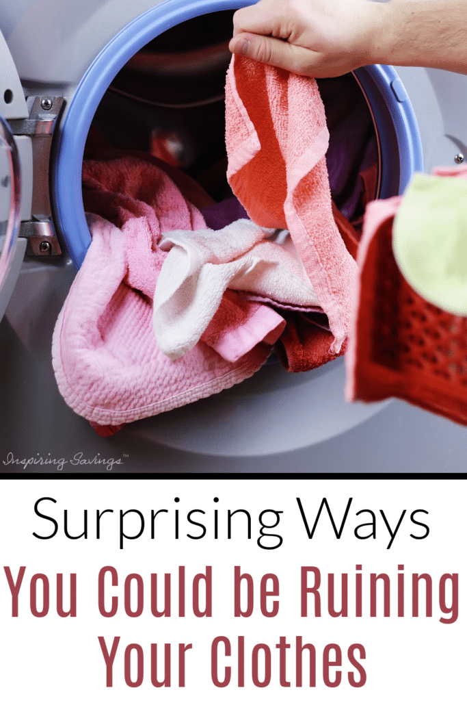 Surprising Ways you could be ruining your clothes 1