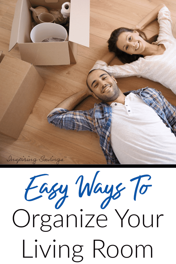easy ways to organize your living room 1