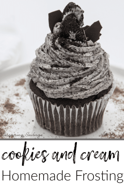 Cookies and cream Homemade Frosting