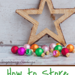How to store Christmas Decorations