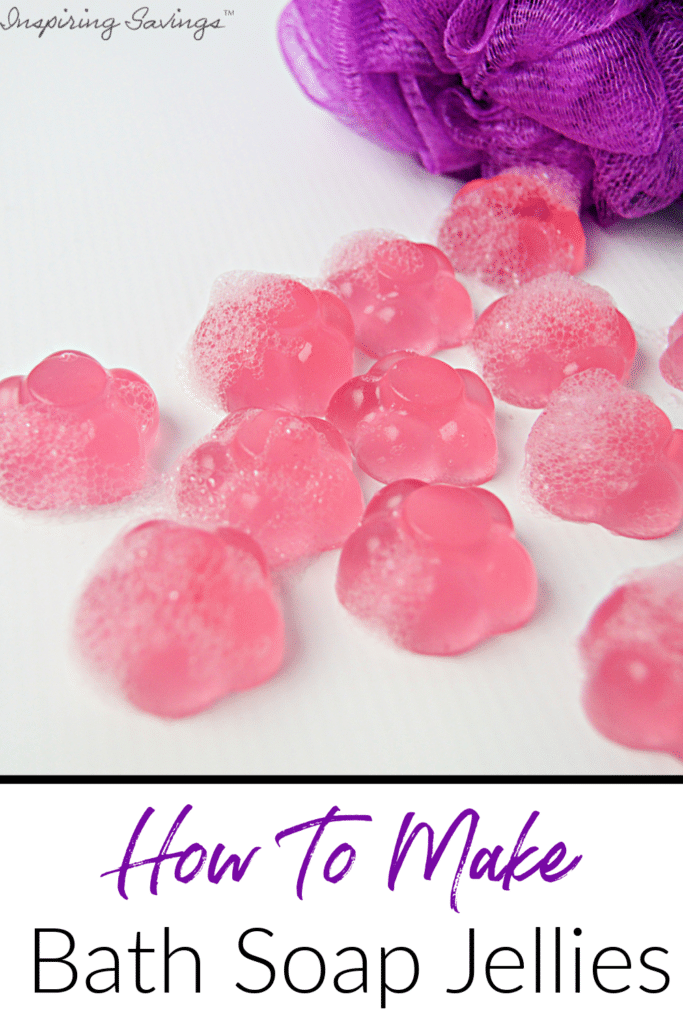 Bath Soap Jellies DIY Shower Jellies