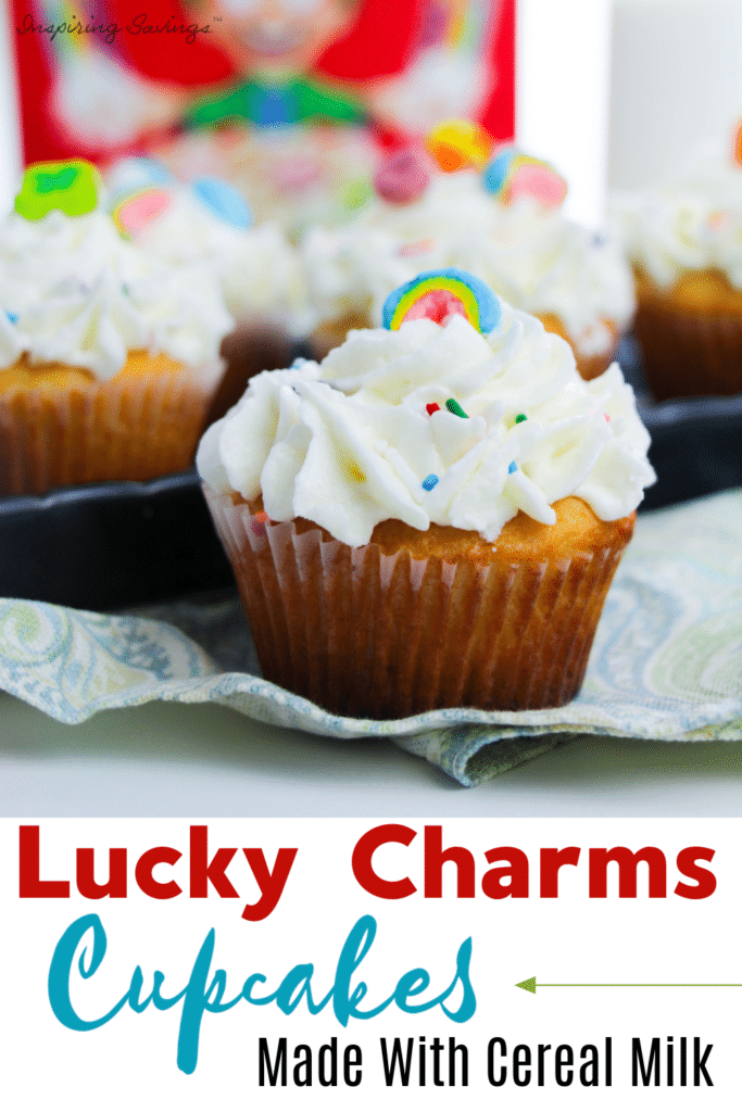 Lucky Charms Cupcakes