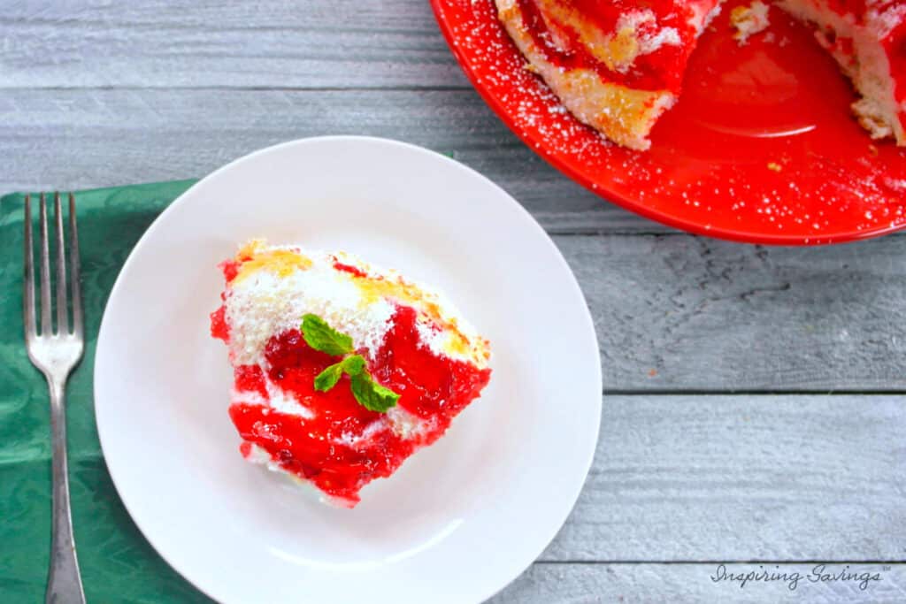 Stuffed Angel Food Cake