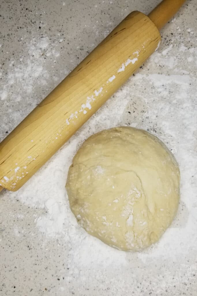 Dough for cinnamon rolls
