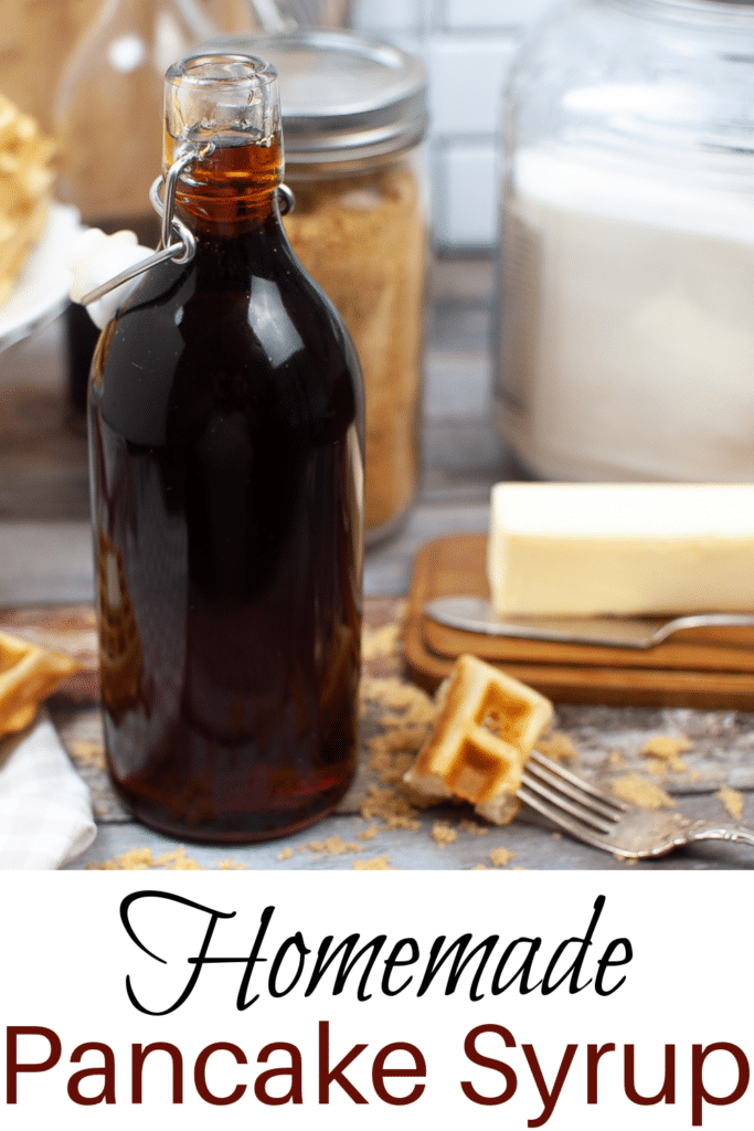 Easy Homemade Pancake Syrup