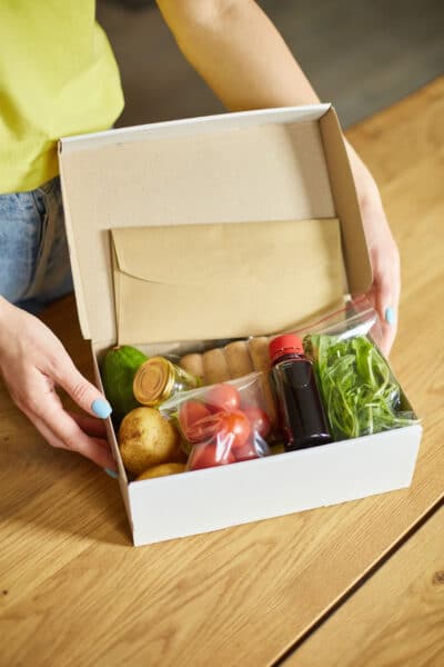 Food box picnic box shoe box