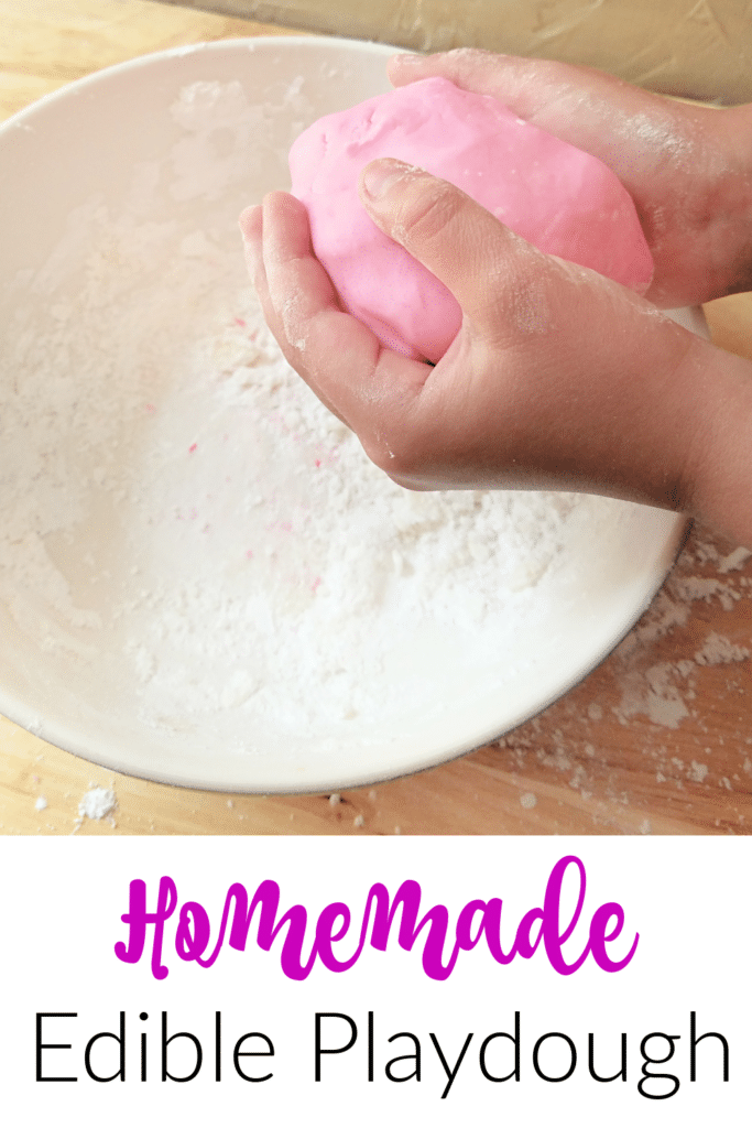 Homemade Edible Playdough Recipe