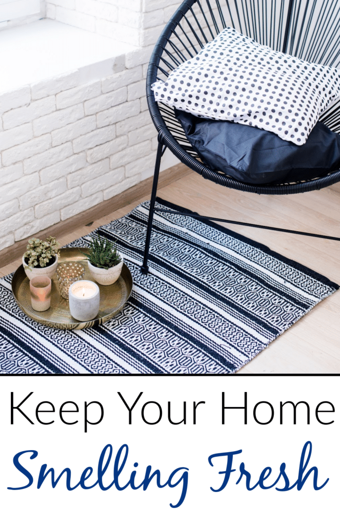 Keep your home smelling Fresh - pictured entryway into hom