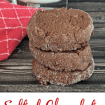 Salted Chocolate Sable Cookies