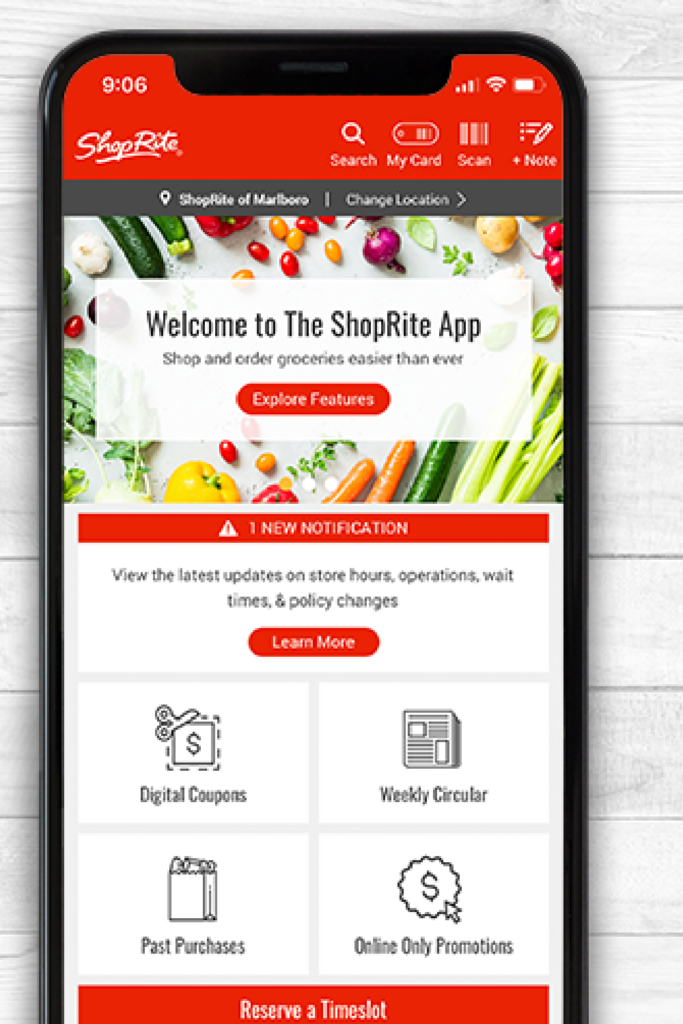 ShopRite app