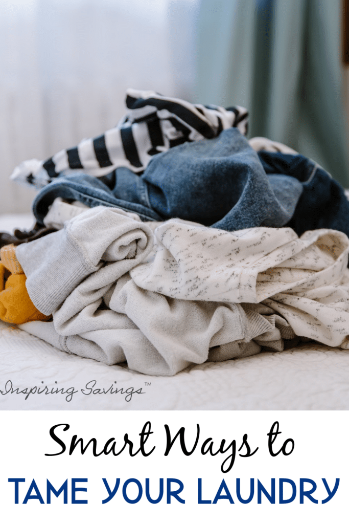 Feeling a bit overwhelmed by your laundry? Learn how to manage the never-ending piles and do your laundry faster!