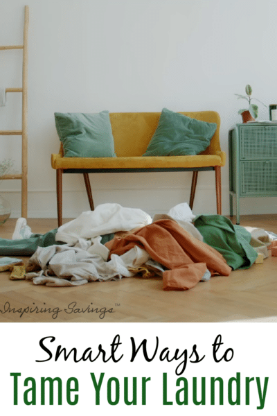 Tame your laundry smart tips To get it done