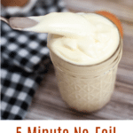 5 minute No Fail Homemade Mayonnaise