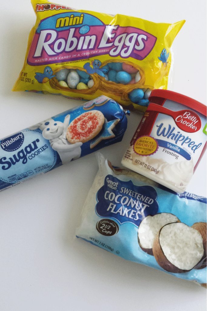 Ingredients needed for Easter Cookies
