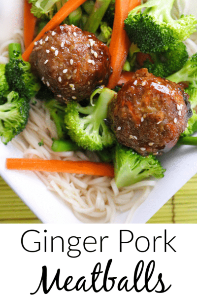 Ginger Pork Meatballs