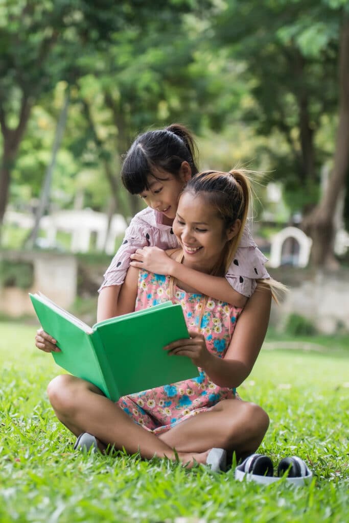 Mother daughter reading summer reading program