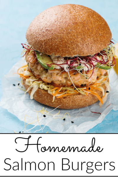 homemade Salmon Burgers