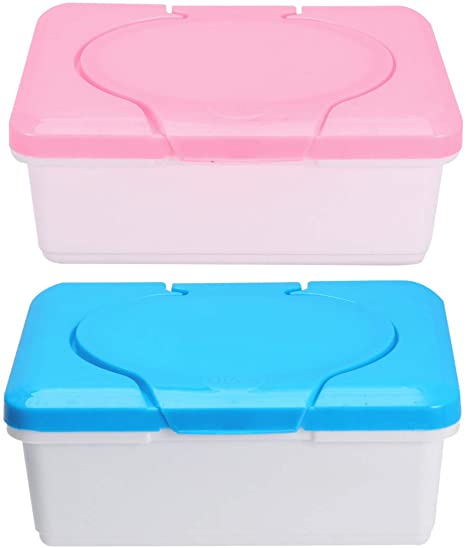 empty baby wipe containers