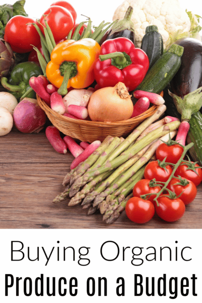 Buying organic produce on a budget