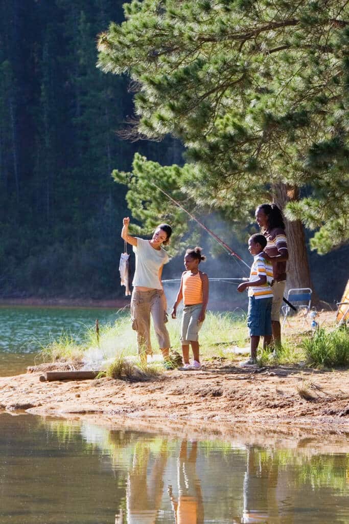 Family camping