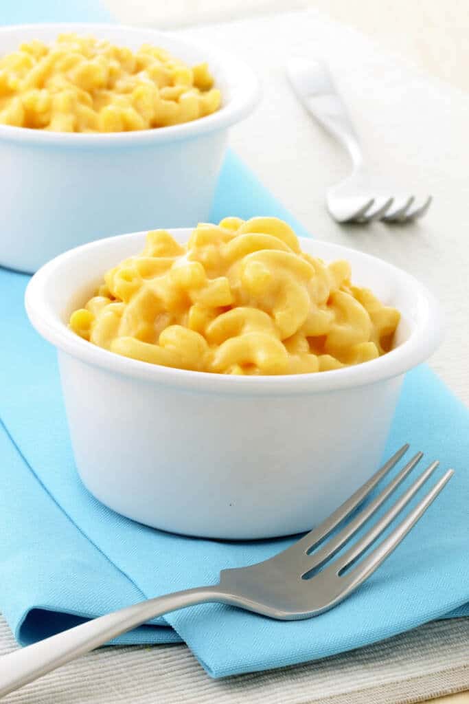 Homemade mac and cheese