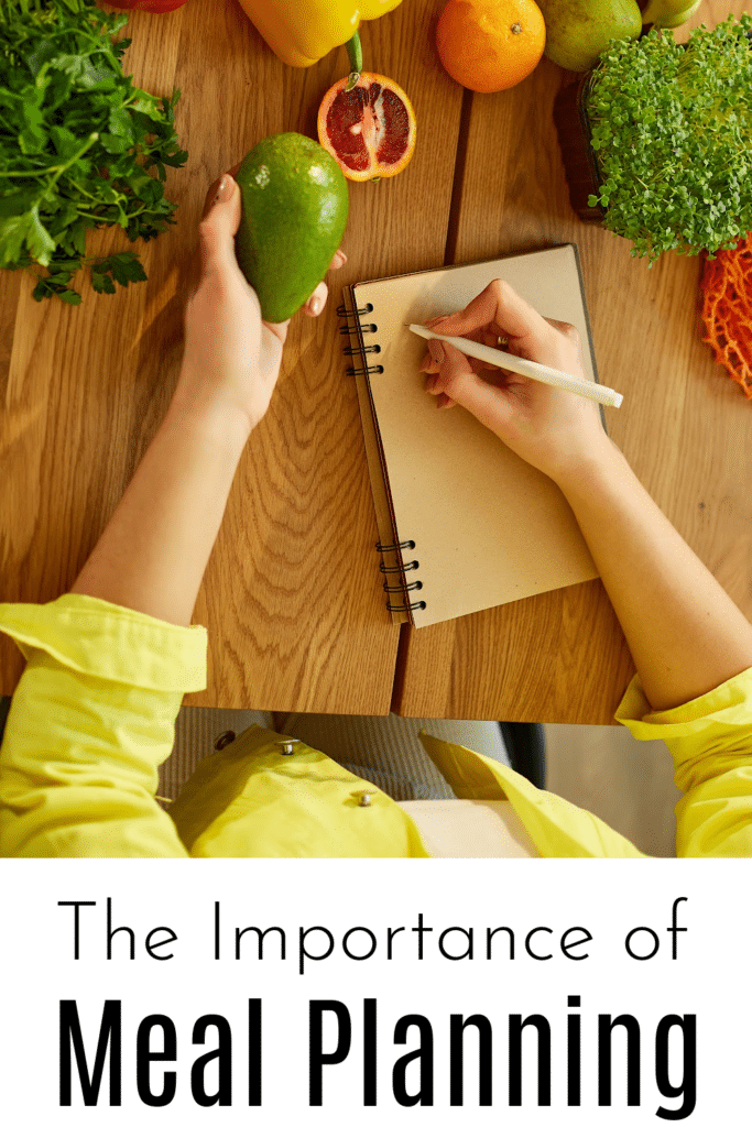 the importance of meal planning