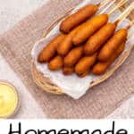 homemade corn dogs recipe