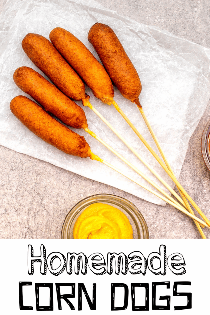 homemade corn dogs without buttermilk
