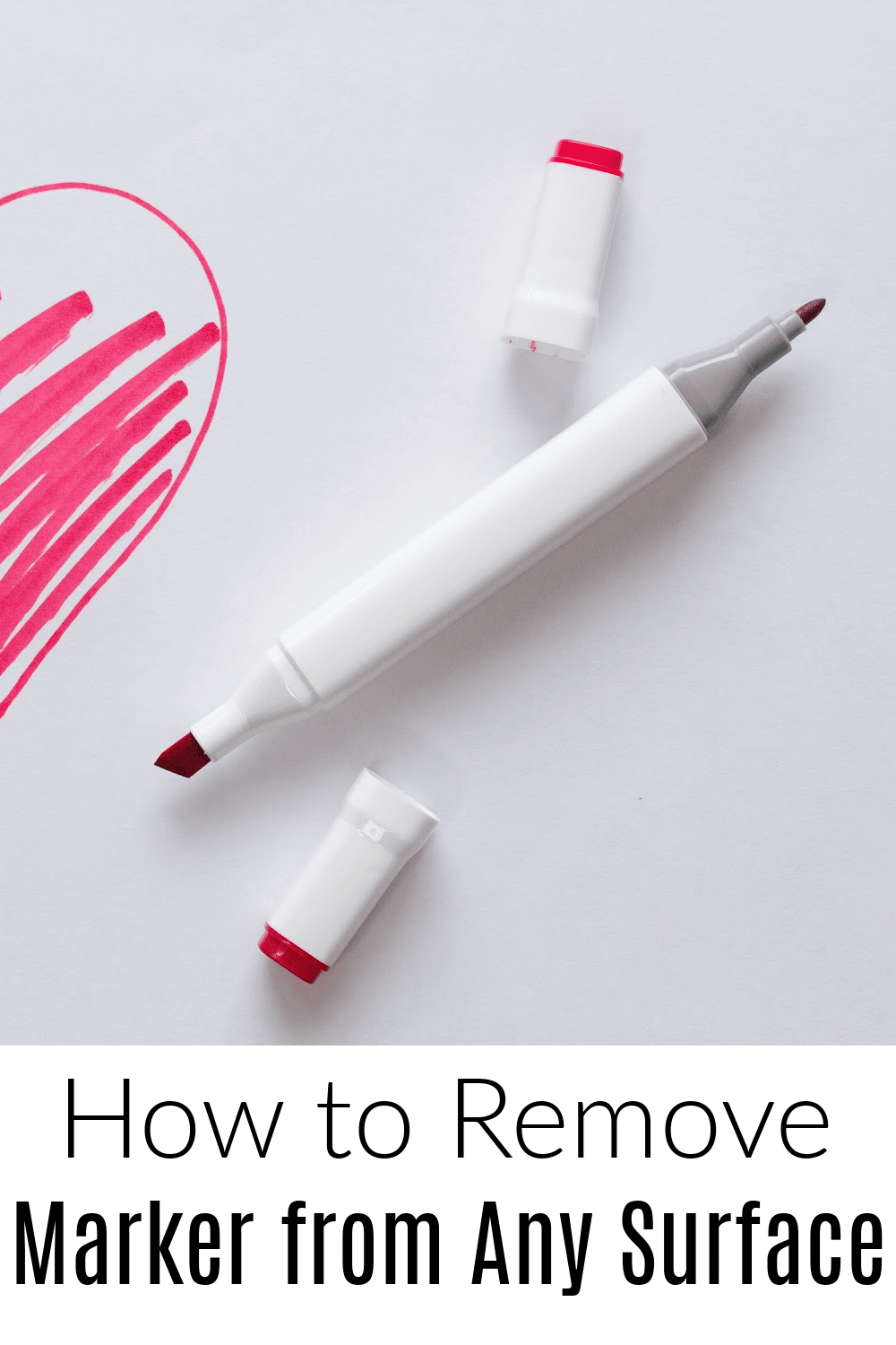 How to Remove Permanent Marker Stains