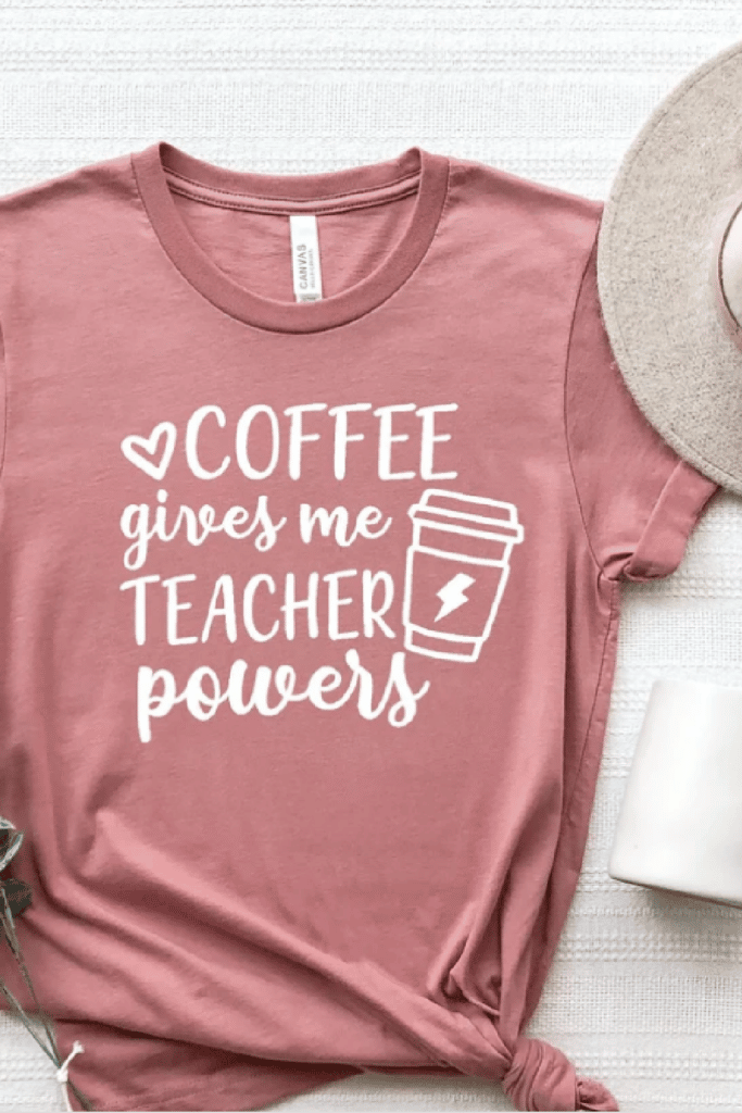 teacher coffee t shirts