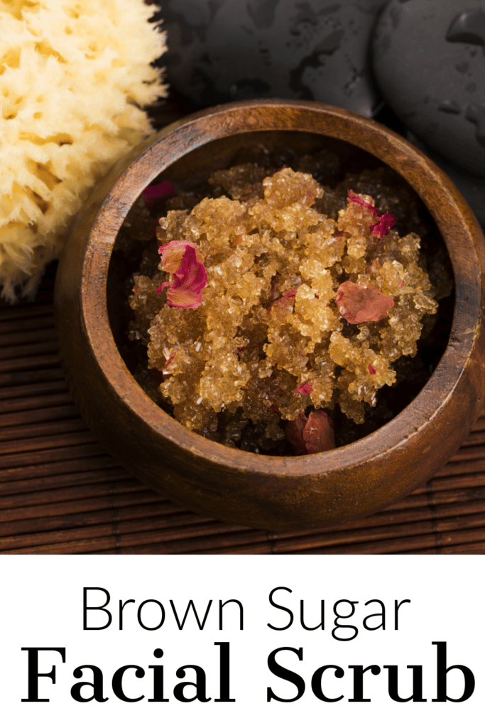 DIY Homemade Brown Sugar Facial Scrub
