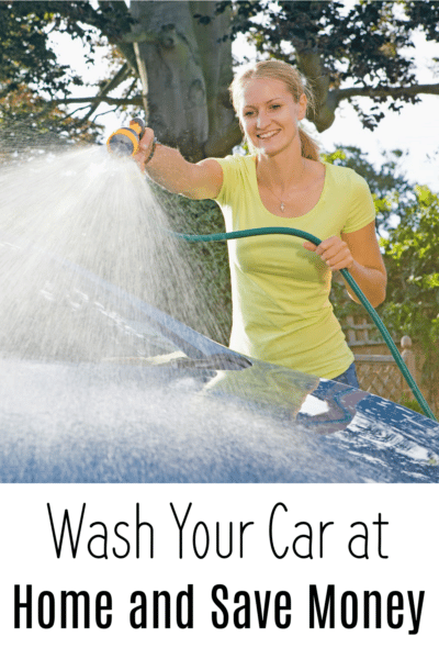 Wash your car at home and save money 1