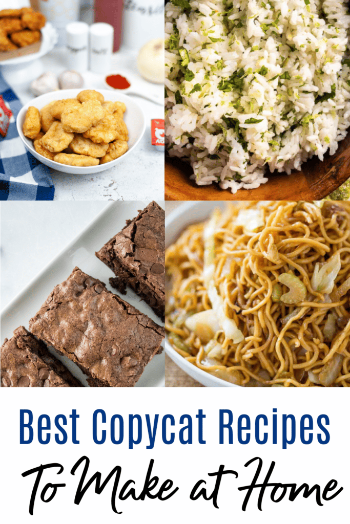 Best Restaurant Copycat Recipes to make at home 1