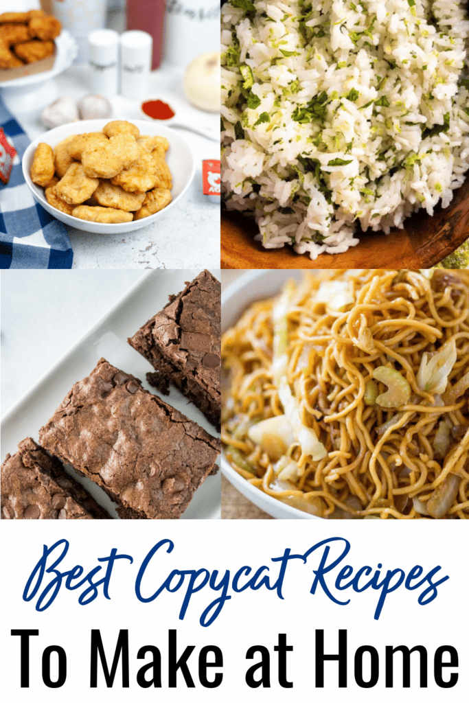 Best Restaurant Copycat Recipes to make at home