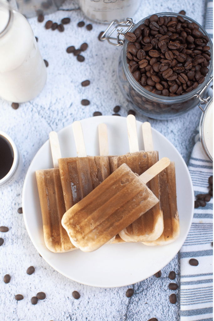 Coffee Latte Popsicles