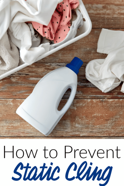 How to prevent static Cling