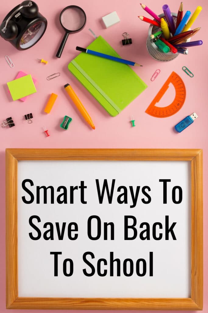 Smart ways to save on back to school